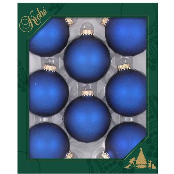 Christmas By Krebs Royal Velvet Ball Ornament 2-5/8 in. CBK70261 - main